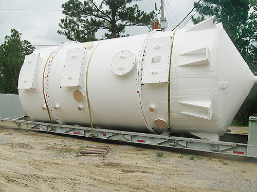 12' Diameter PVC/FRP Lithium Hypochlorite Scrubber